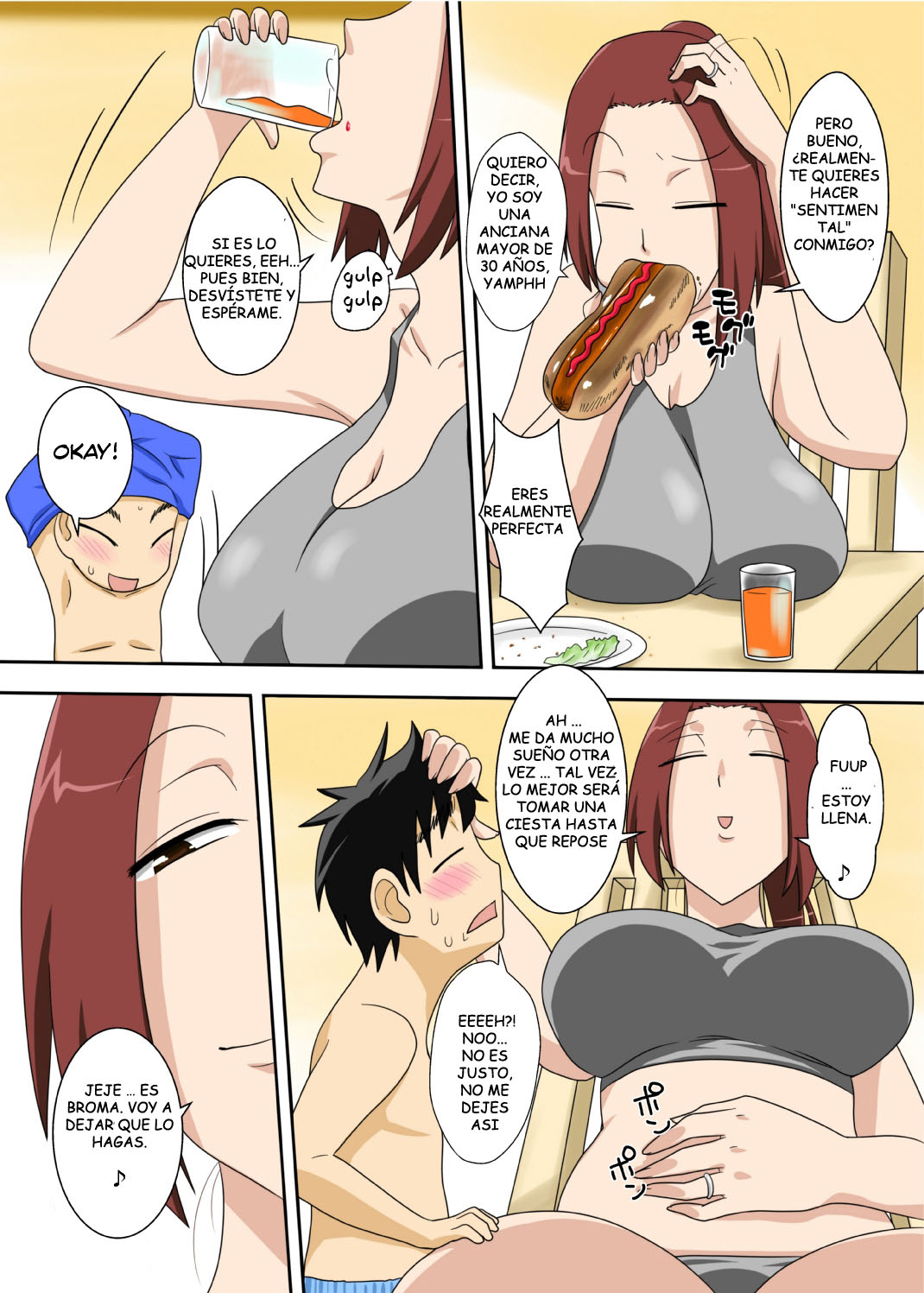 Comic Porno de Muchi Muchi Kyojo Comic Porno (#11)