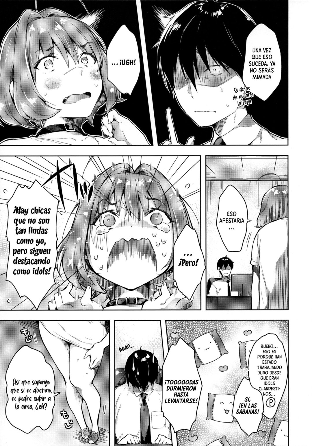 Comic Porno Riamu-Chan Esta Rogando Por El Sexo - The Idolmaster (#4)