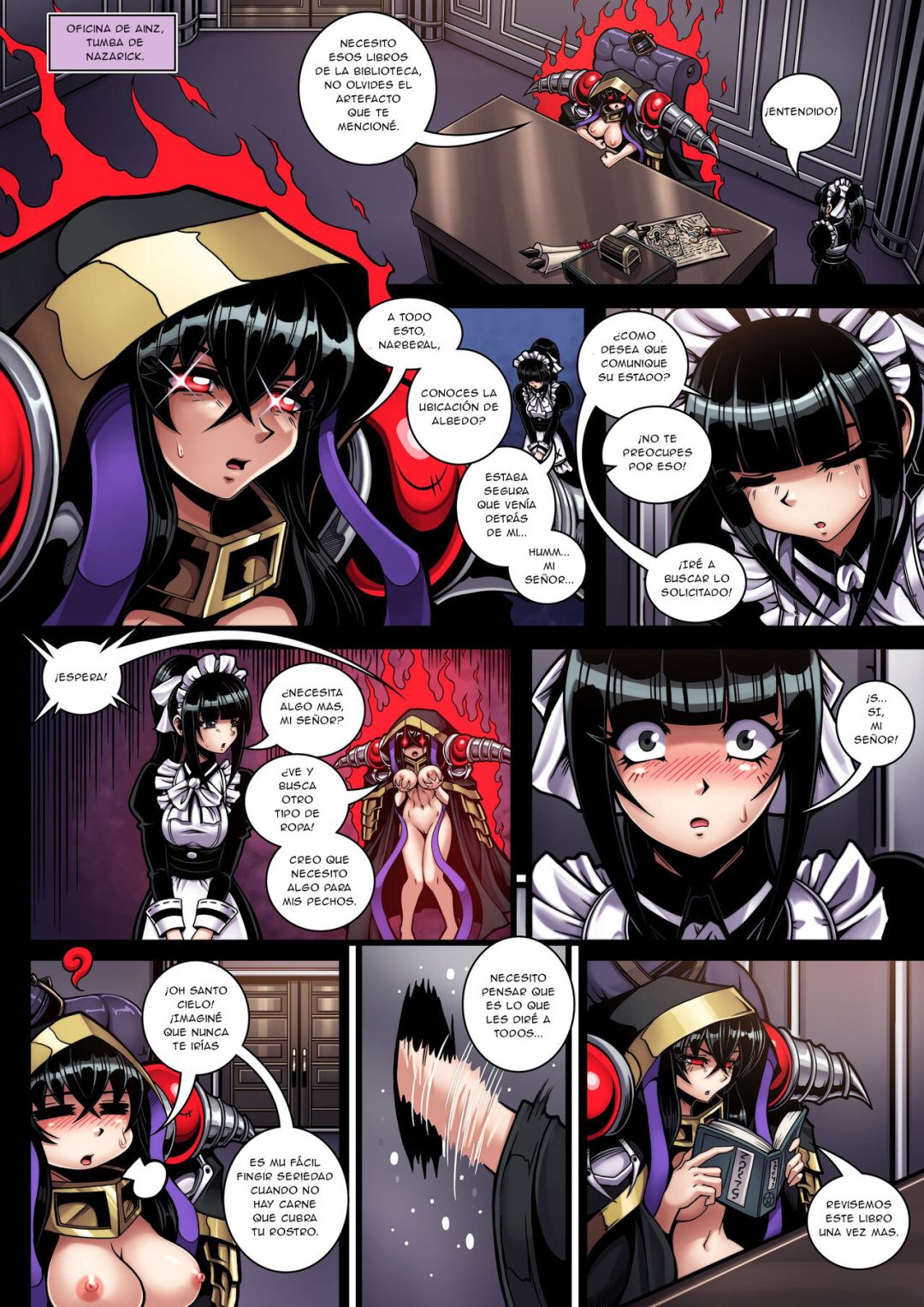 Comic Porno de Ovahlord Power Up - Karosu-Maker (#10)