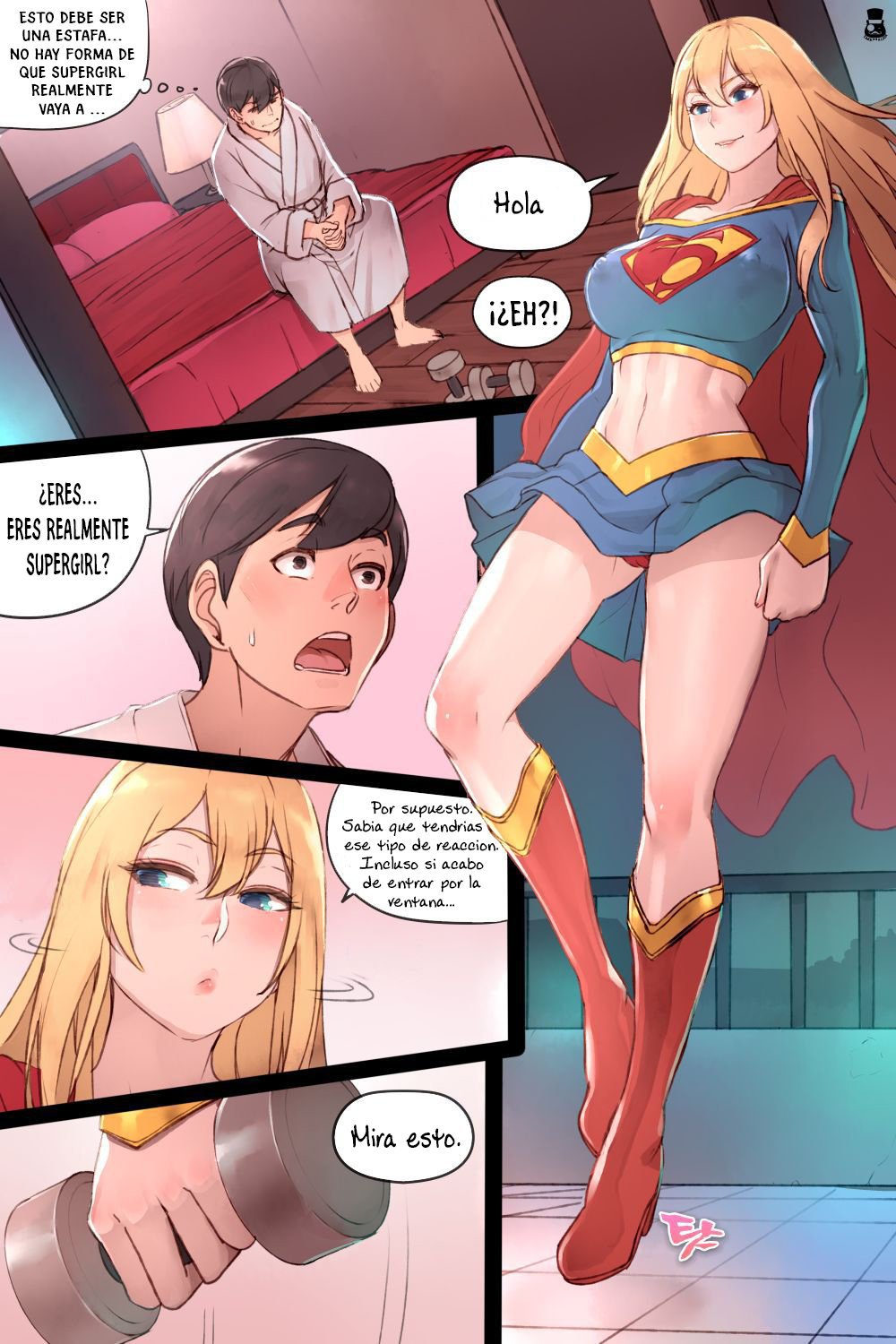 Comic Porno Supergirl’s Secret Service - Mr.takealook (#2)