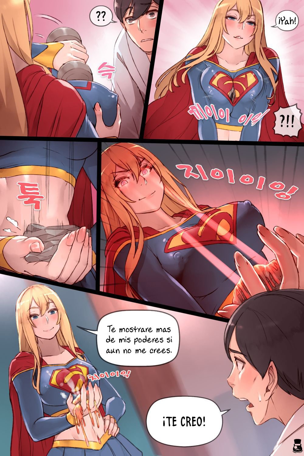Comic Porno Supergirl’s Secret Service - Mr.takealook (#3)