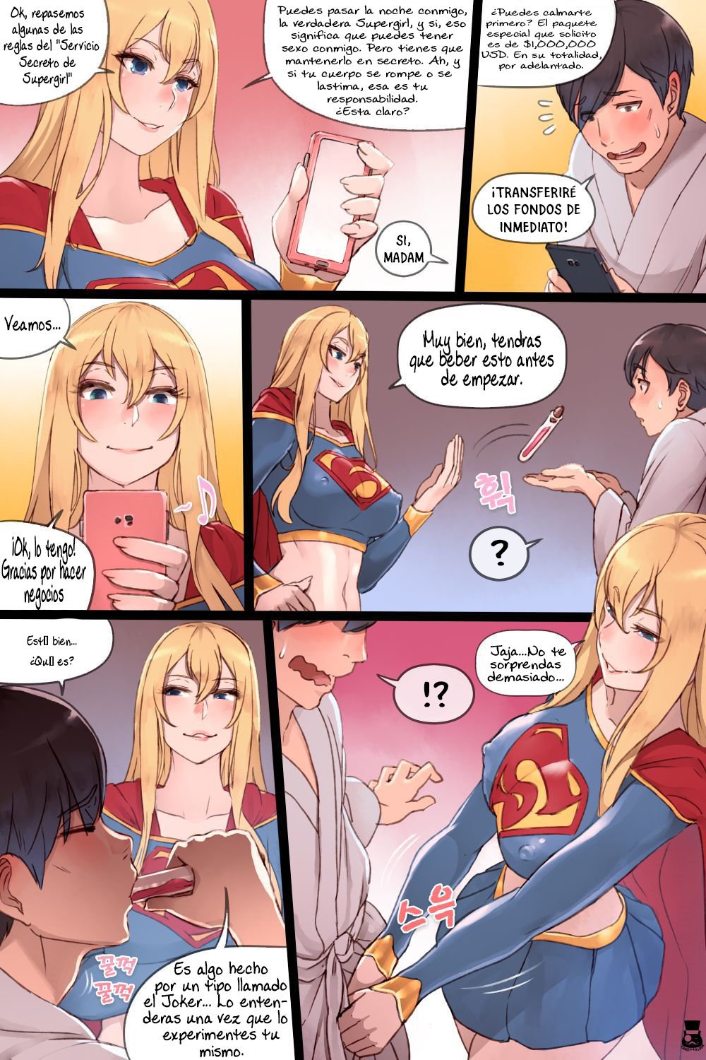 Comic Porno Supergirl’s Secret Service - Mr.takealook (#4)