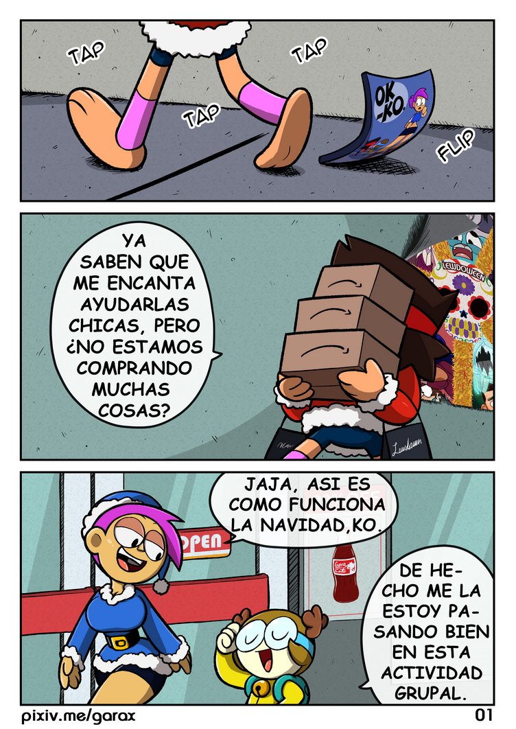 Comic Porno OK K.O. Xmas Special - Garabatoz (#3)