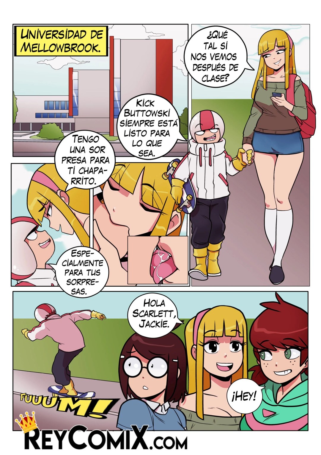 Comic Porno Kick Buttowski Sabe De Nenas - Gansoman (#4)