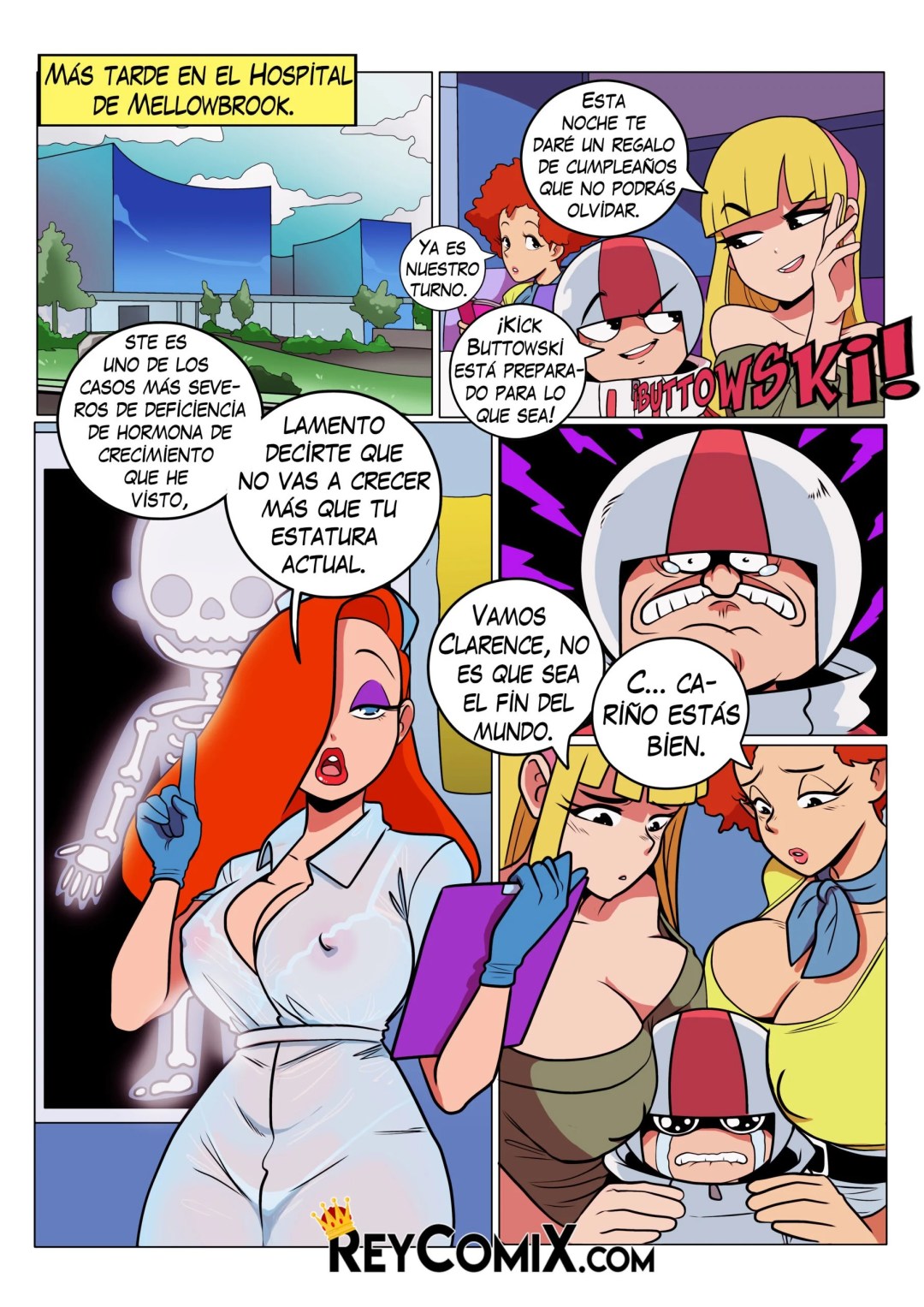 Comic Porno Kick Buttowski Sabe De Nenas - Gansoman (#7)