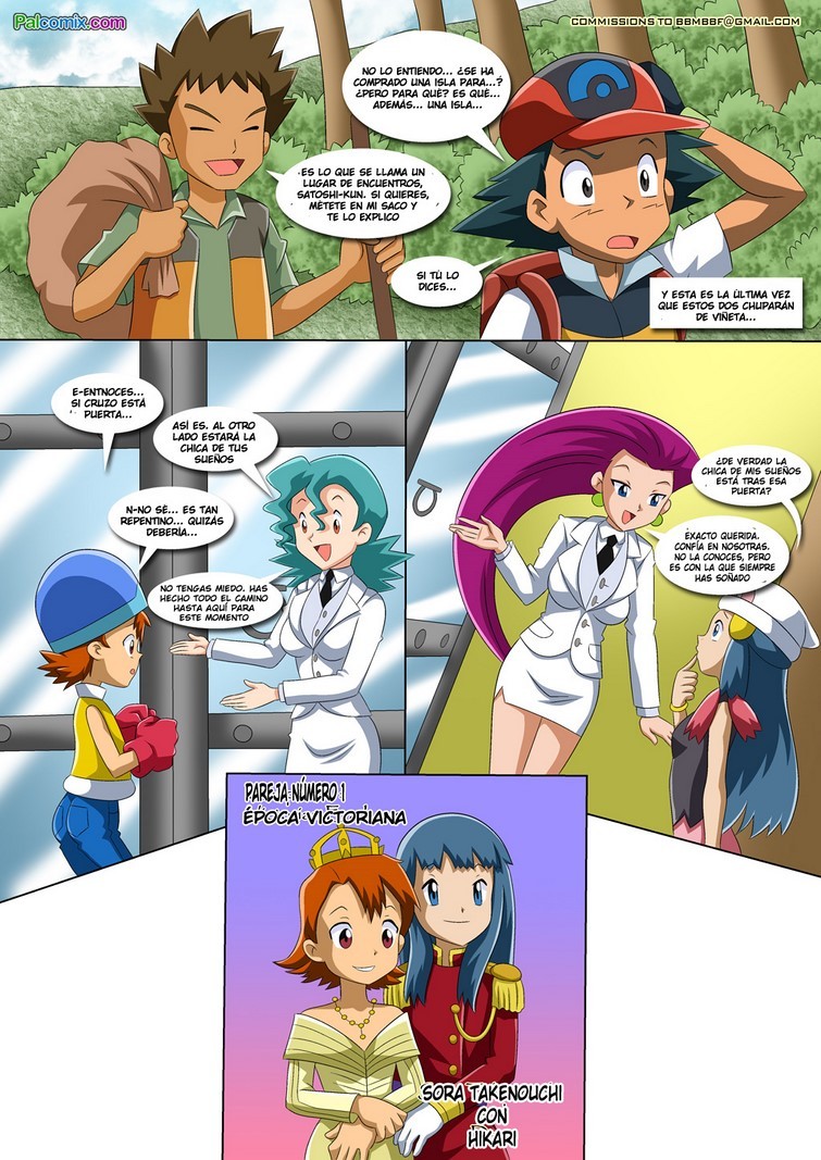 Comic Porno Lesbianas En Ciudad Fantasia (#4)