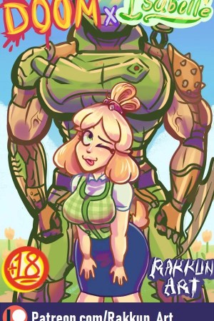 Doom X Isabelle - Rakkun Art