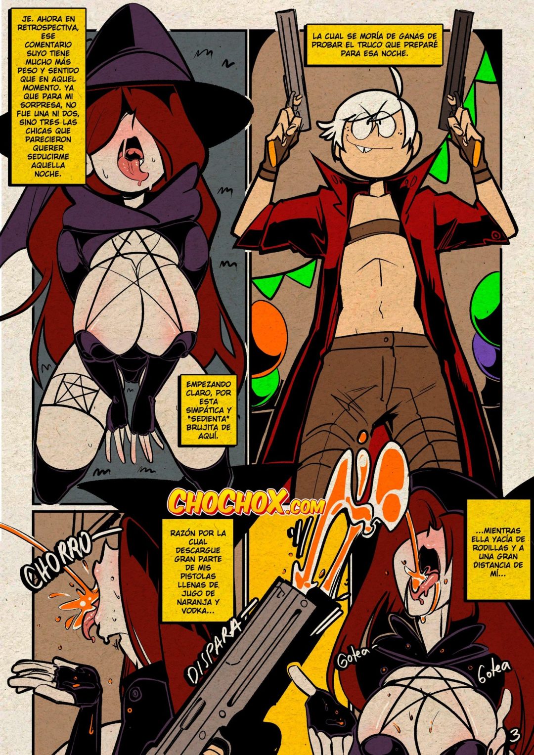 Comic Porno Dulce Truco - [1/8] (#4)