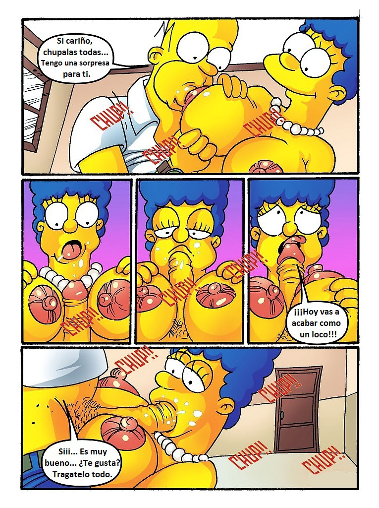 Comic Porno La Sorpresa De Marge - Drawnsex (#2)