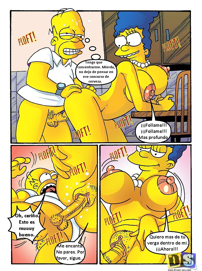 Comic Porno La Sorpresa De Marge - Drawnsex (#3)