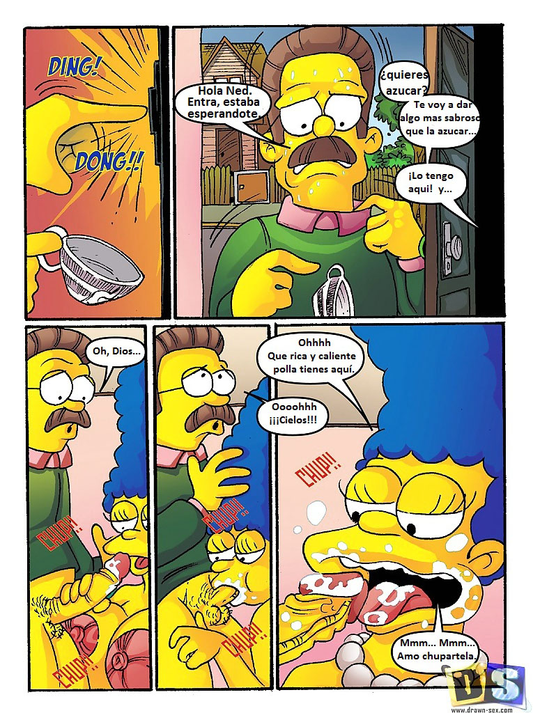 Comic Porno La Sorpresa De Marge - Drawnsex (#6)