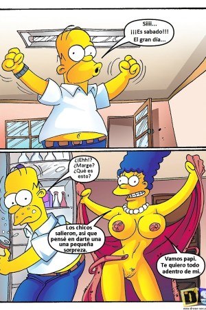 La Sorpresa De Marge - Drawnsex