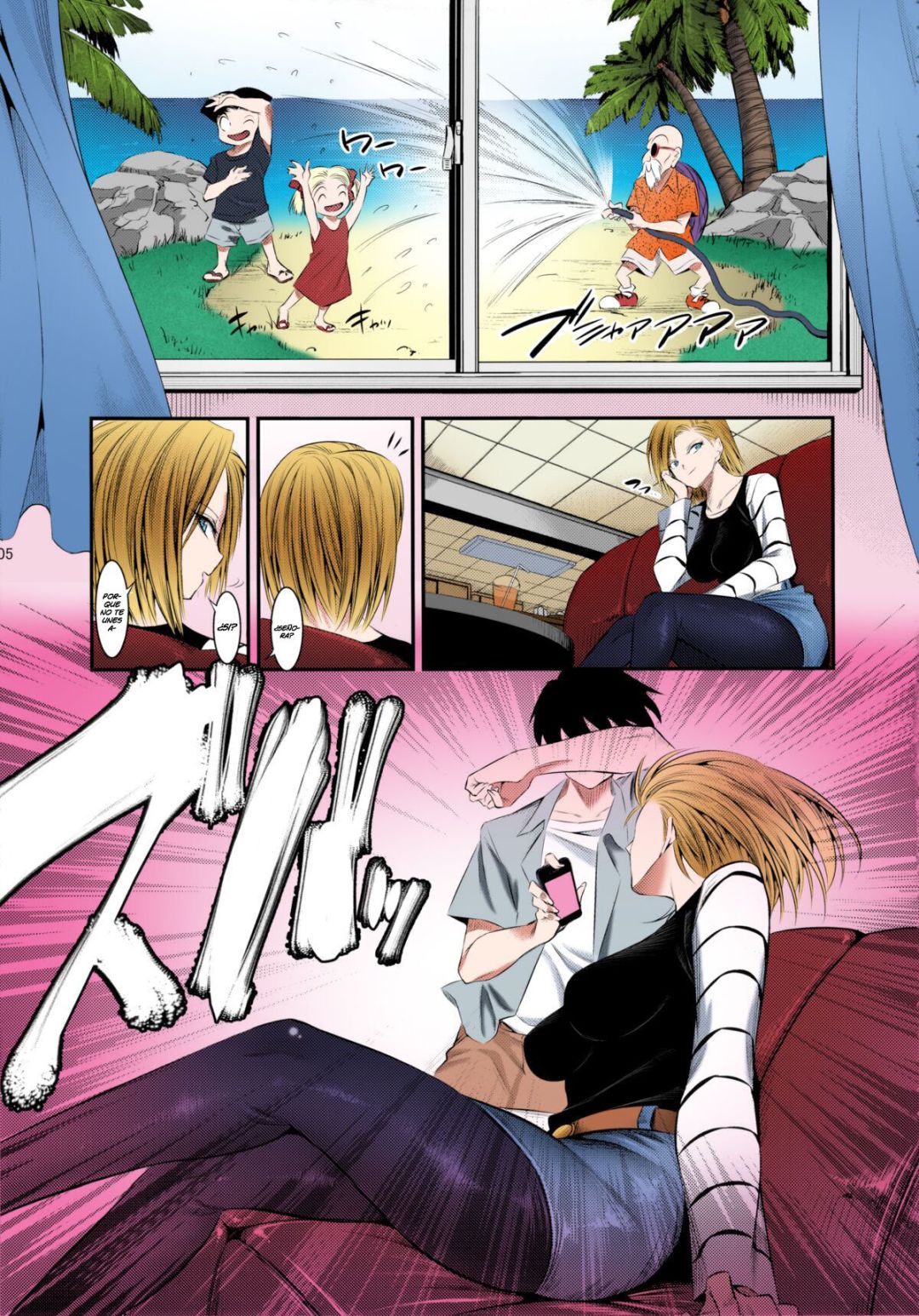Comic Porno Androide 18 Hentai Full Color (#4)
