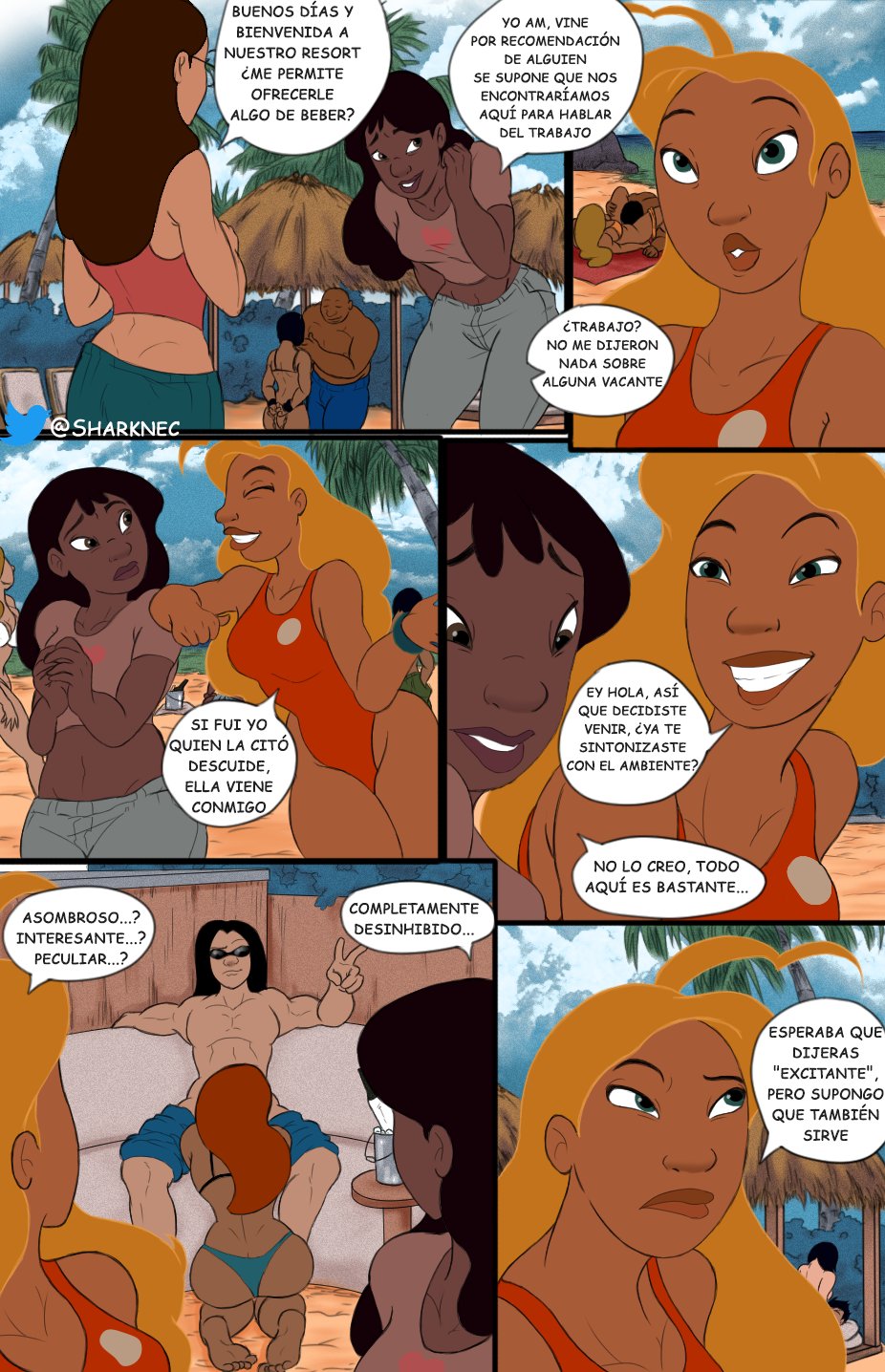 Comic Porno Vaccation Resort - Sharknec (#2)