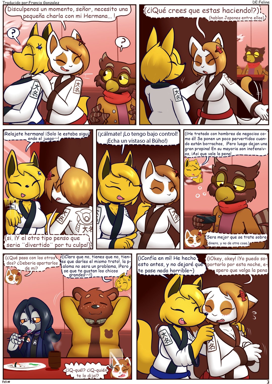 Comic Porno Closing Hours - Feline (#4)