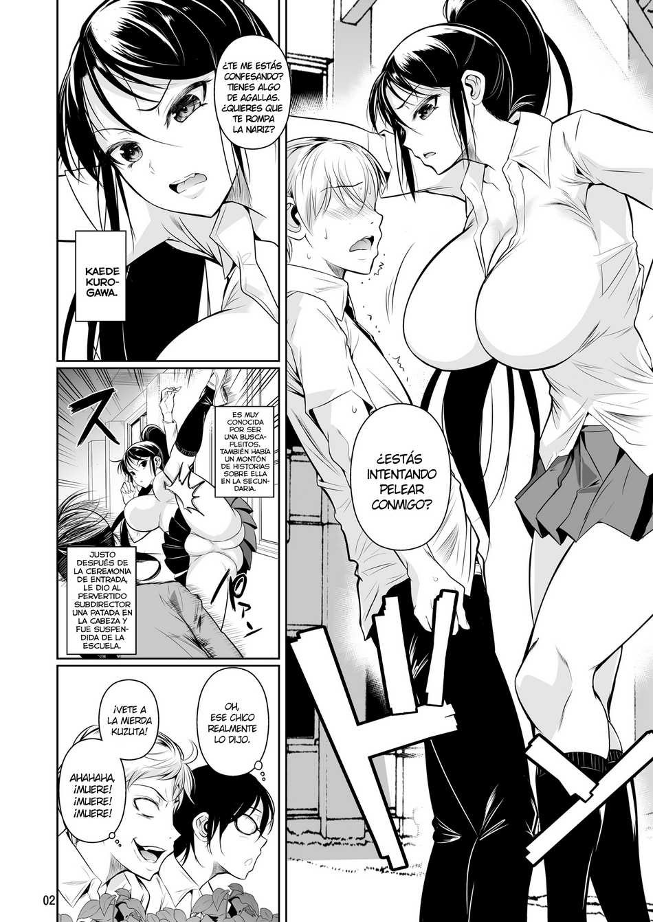 Comic Porno Batsu Game De Yankee Onna Ni Kokuttemita 1 (#3)