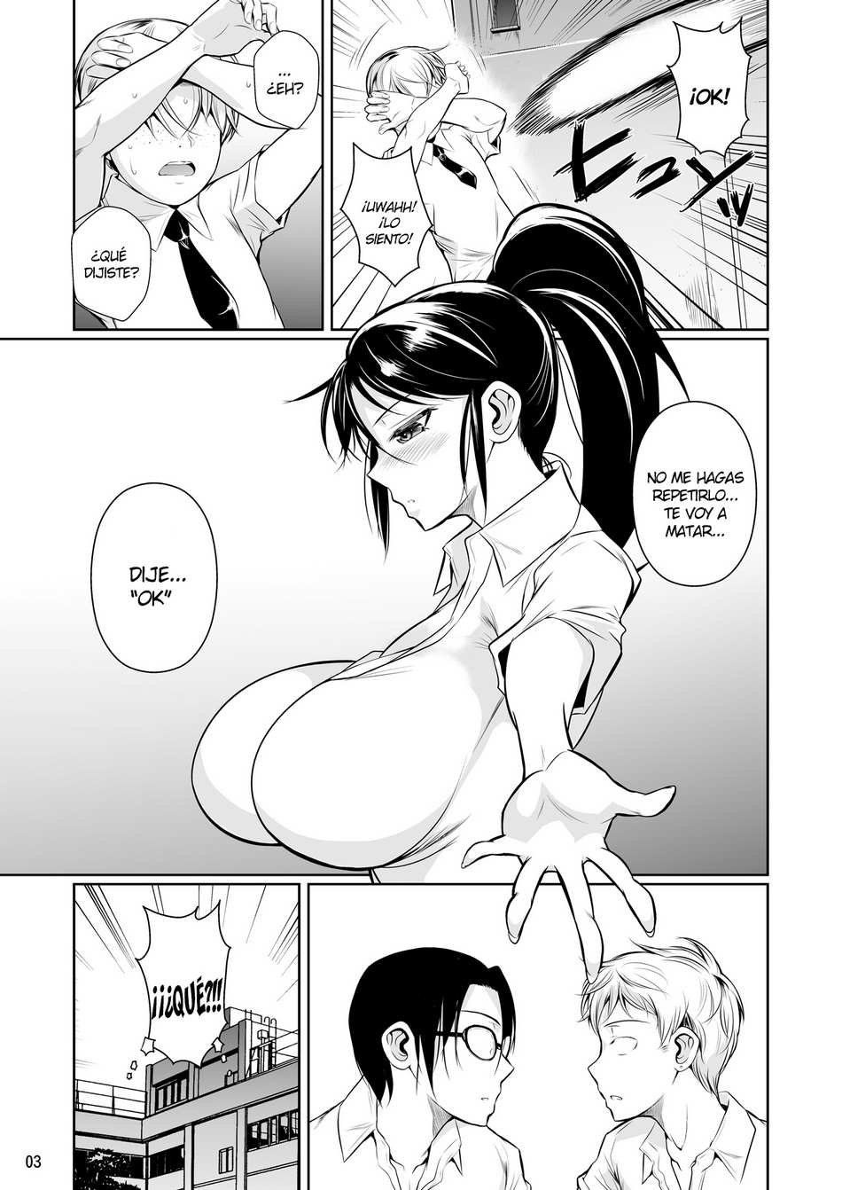 Comic Porno Batsu Game De Yankee Onna Ni Kokuttemita 1 (#4)