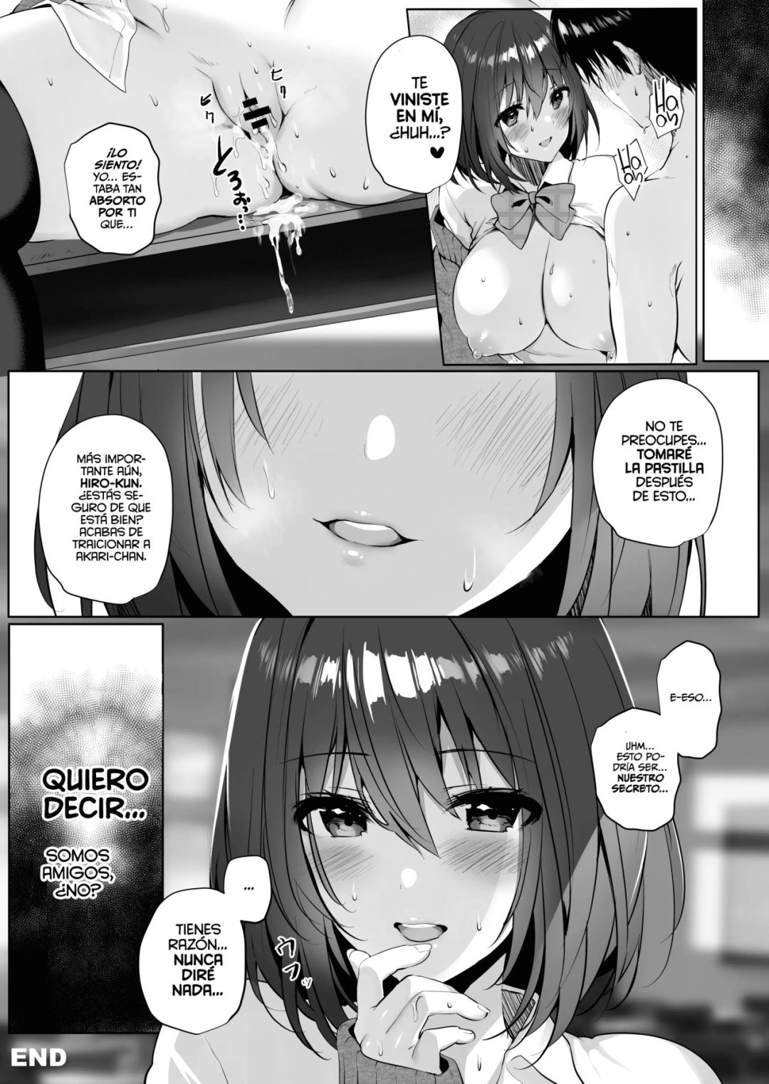 Comic Porno de Mi Amiga Con Enormes Tetas Que Trato Como Mi Hermana Y Me Sedujo A Pesar De Que Tengo Novia (#29)