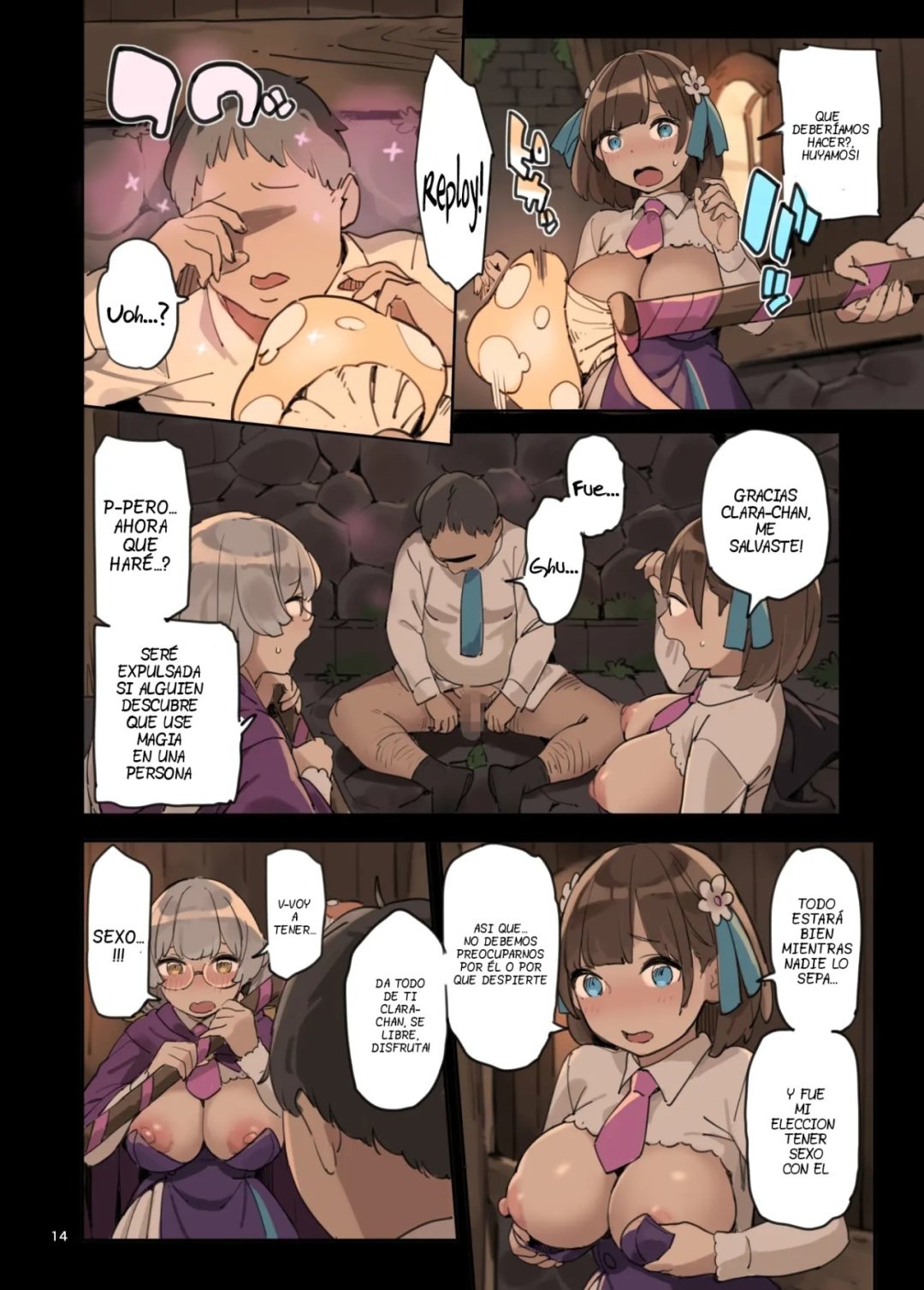 Comic Porno de Mahou De Ecchi No Obenkyou! (#14)