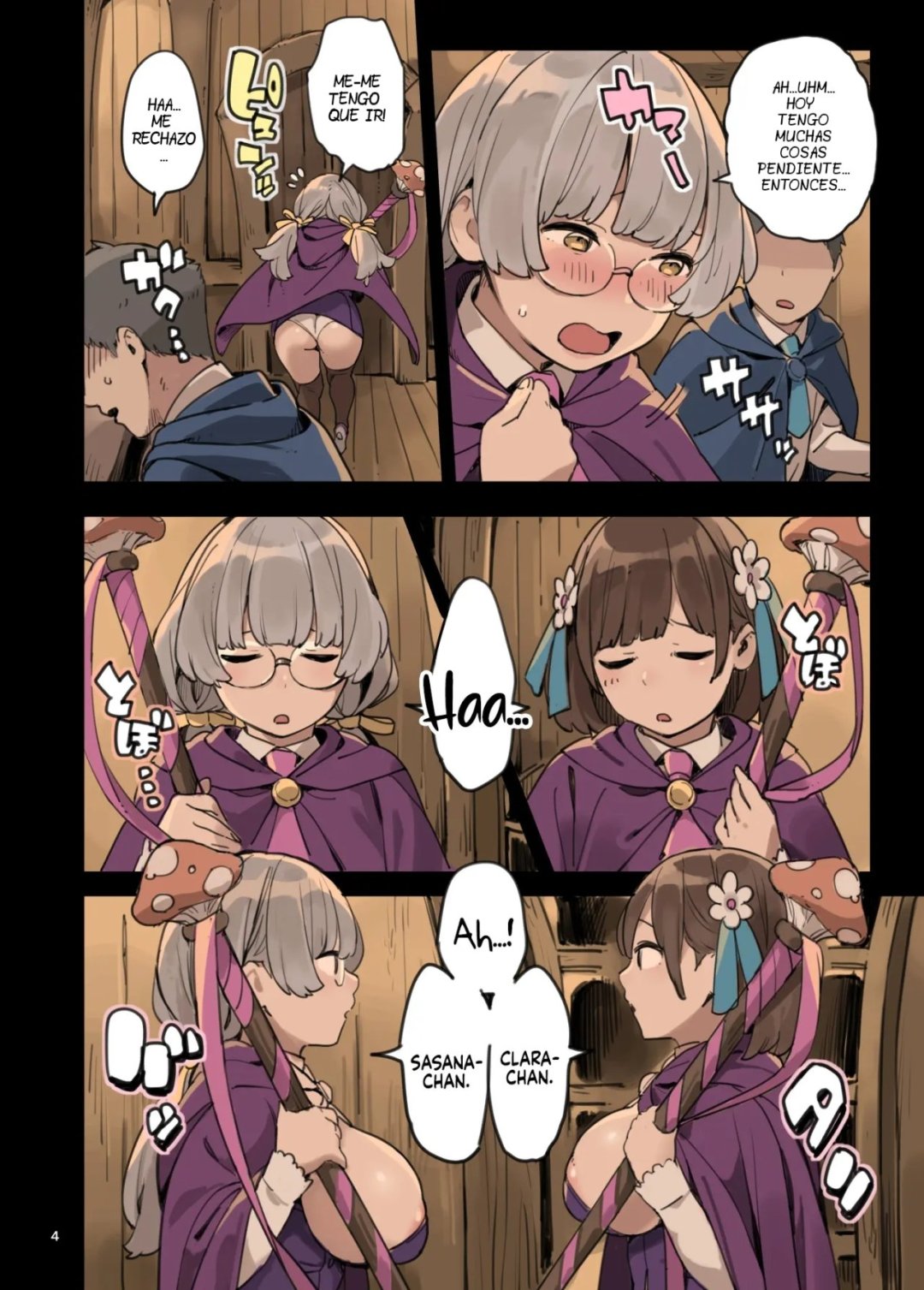 Comic Porno Mahou De Ecchi No Obenkyou! (#4)