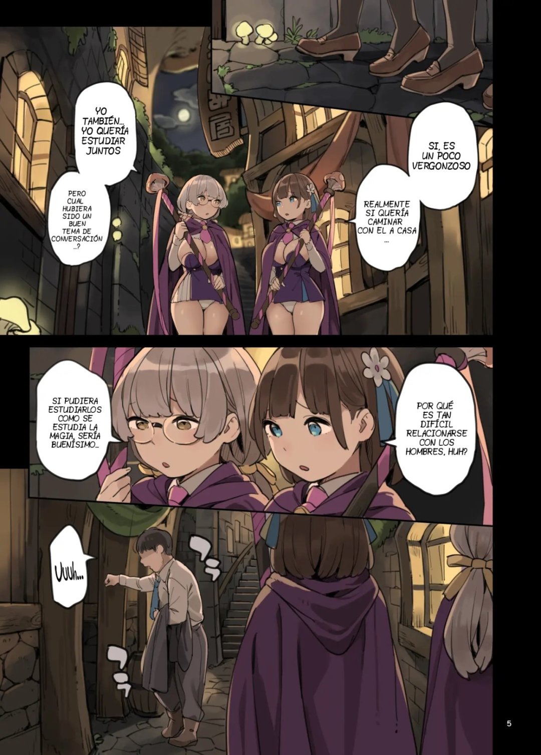 Comic Porno Mahou De Ecchi No Obenkyou! (#5)