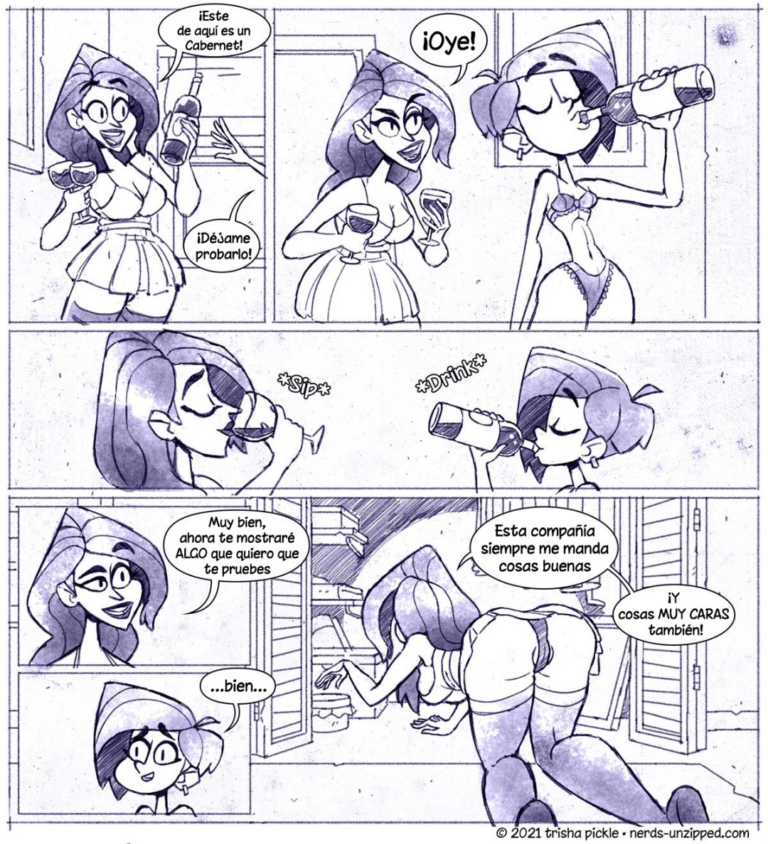 Comic Porno de Nerds Unzipped! 1 -  Trisha Pickle (#11)