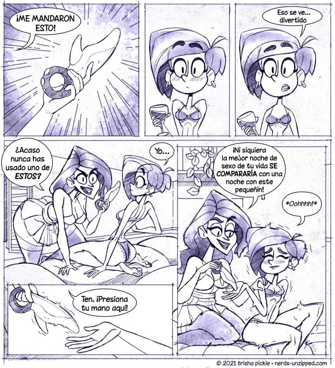Comic Porno de Nerds Unzipped! 1 -  Trisha Pickle (#13)