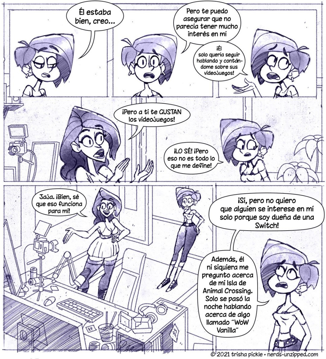 Comic Porno Nerds Unzipped! 1 -  Trisha Pickle (#4)