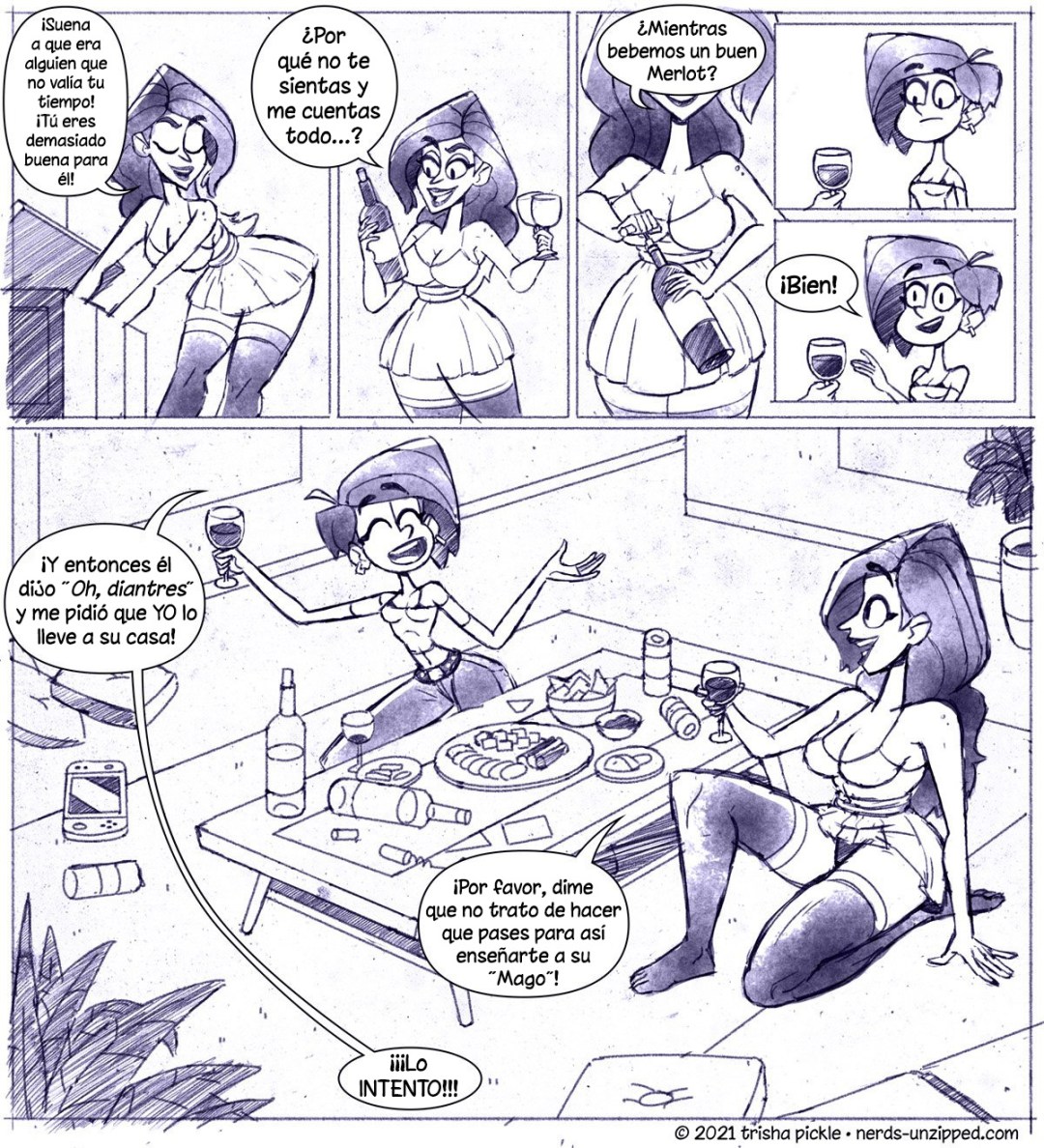 Comic Porno Nerds Unzipped! 1 -  Trisha Pickle (#5)