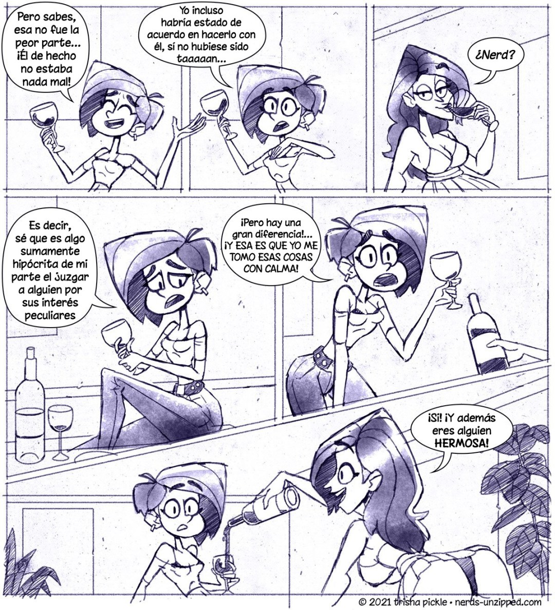 Comic Porno Nerds Unzipped! 1 -  Trisha Pickle (#6)