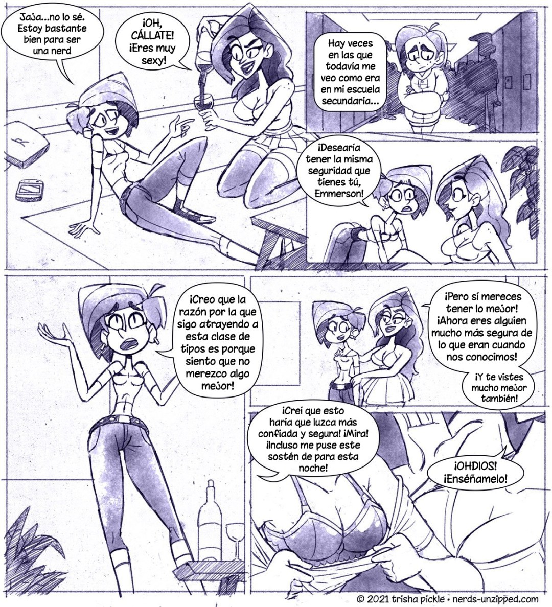 Comic Porno Nerds Unzipped! 1 -  Trisha Pickle (#7)
