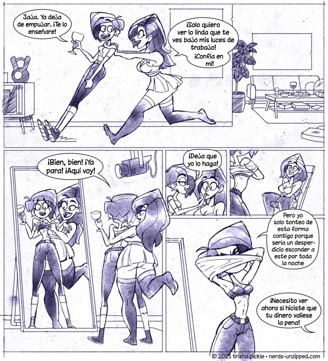 Comic Porno de Nerds Unzipped! 1 -  Trisha Pickle (#8)