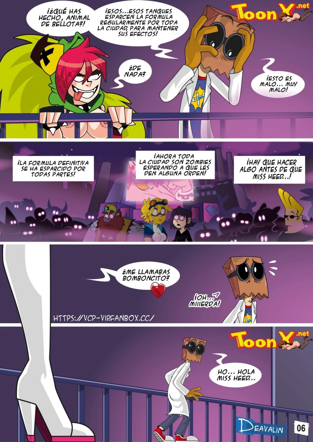 Comic Porno Villainous - Miss Heed - Deavalin (#7)