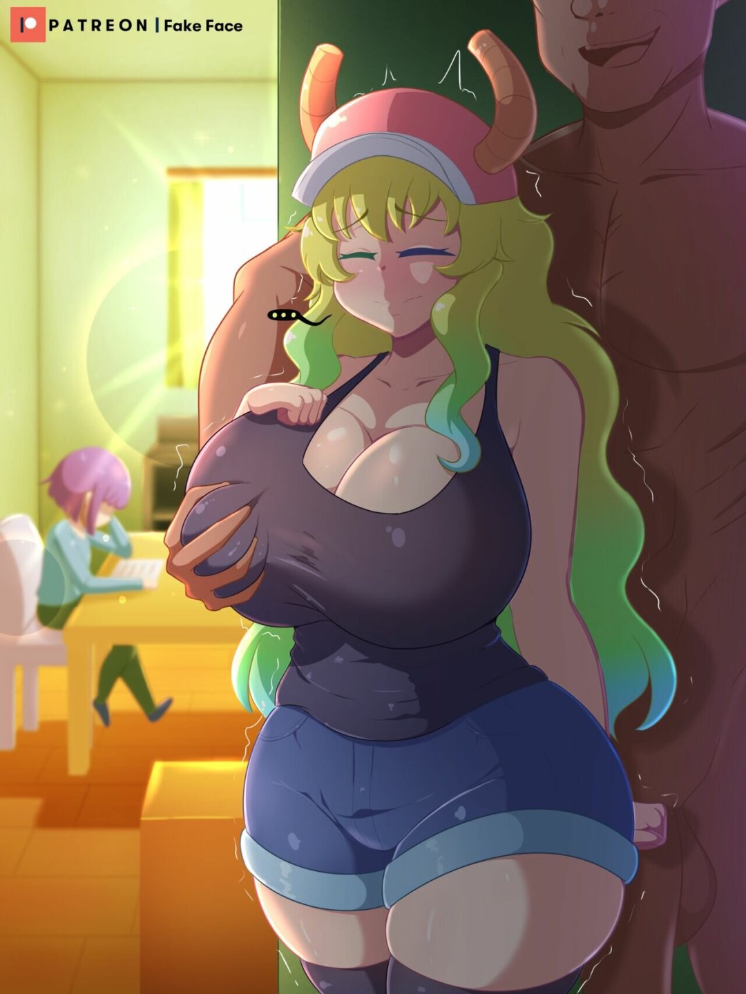 Comic Porno Lucua! - Fake Face (#2)
