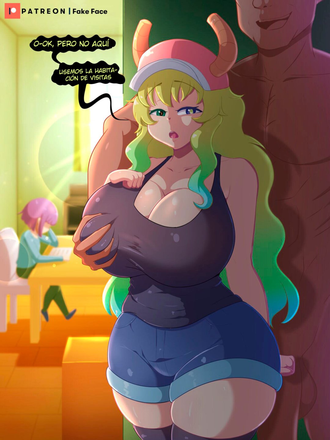 Comic Porno Lucua! - Fake Face (#3)