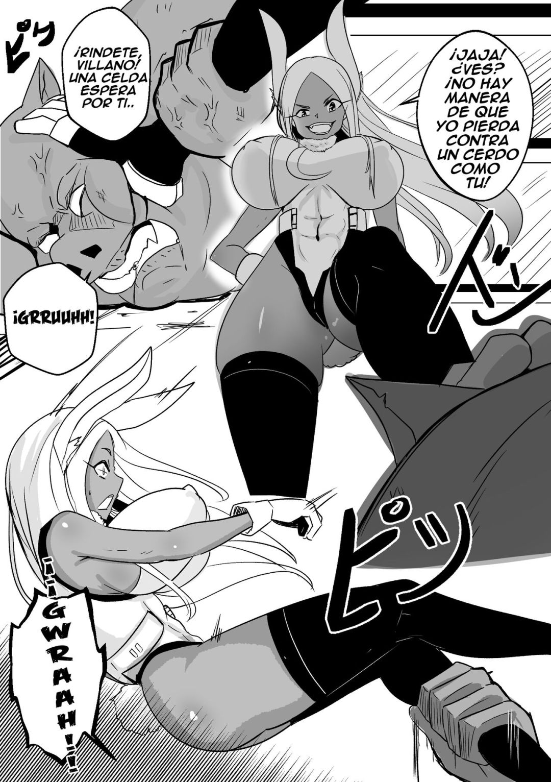 Comic Porno Mirko Wa Maketa 1 - Boku No Hero Academia (#3)