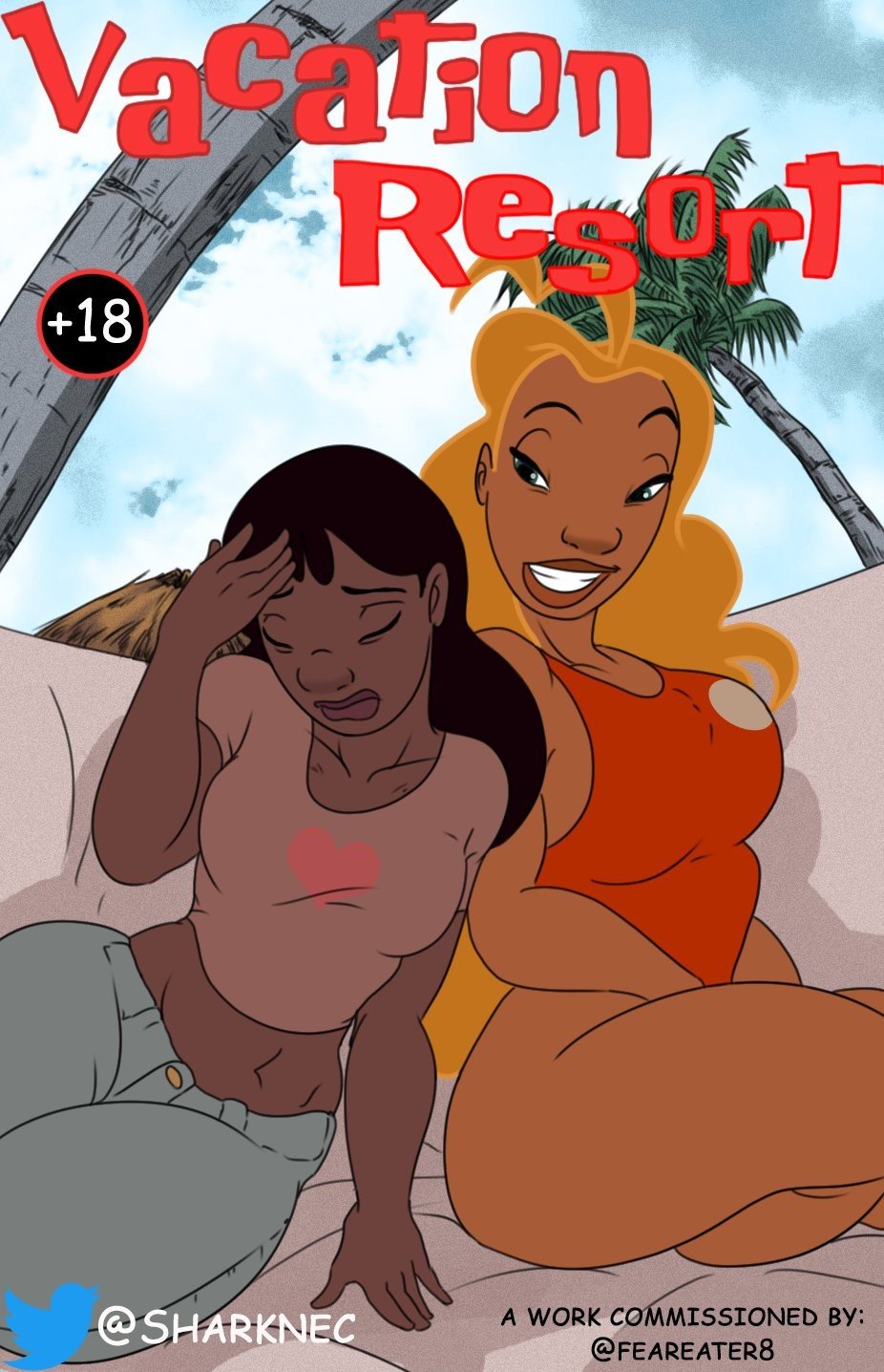 Comic Porno Vacation Resort - Sharknec Comics Porno en Español para Adultos (#1)