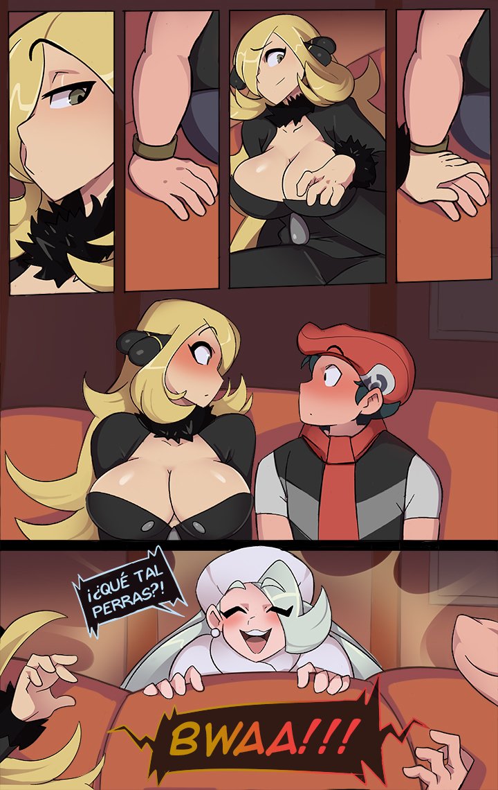 Comic Porno Cynthia’s Guest - Schpicy (#7)