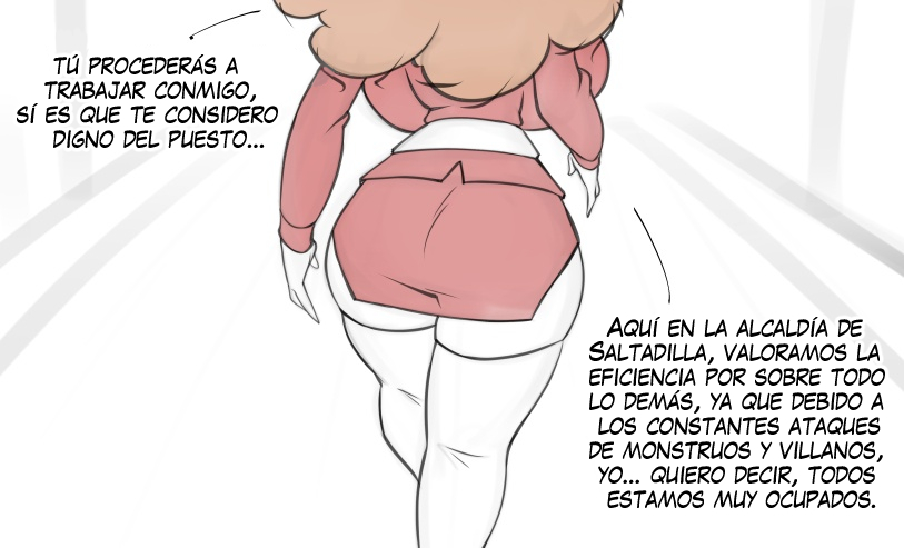 Comic Porno Miss B’s Stress Relief!! - [BigDad_Productions] (#4)