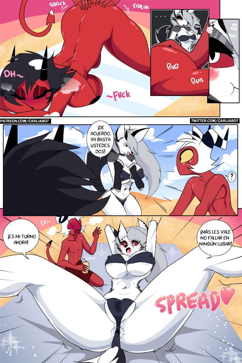 Comic Porno A Helluva Summer - Carliabot (#3)