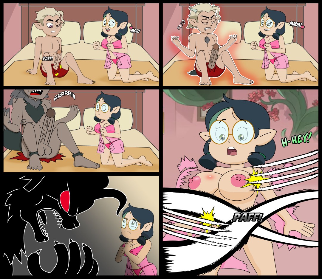 Comic Porno Comic TOH El Leon, La Bruja Y Ferozyraptor (#4)