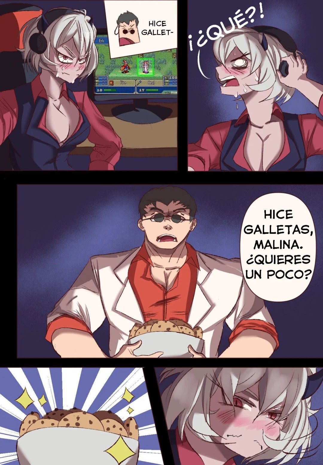 Comic Porno Una Noche Con Malina - Clovernuts (#3)