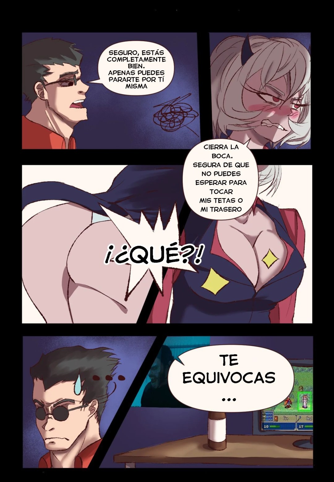 Comic Porno Una Noche Con Malina - Clovernuts (#7)