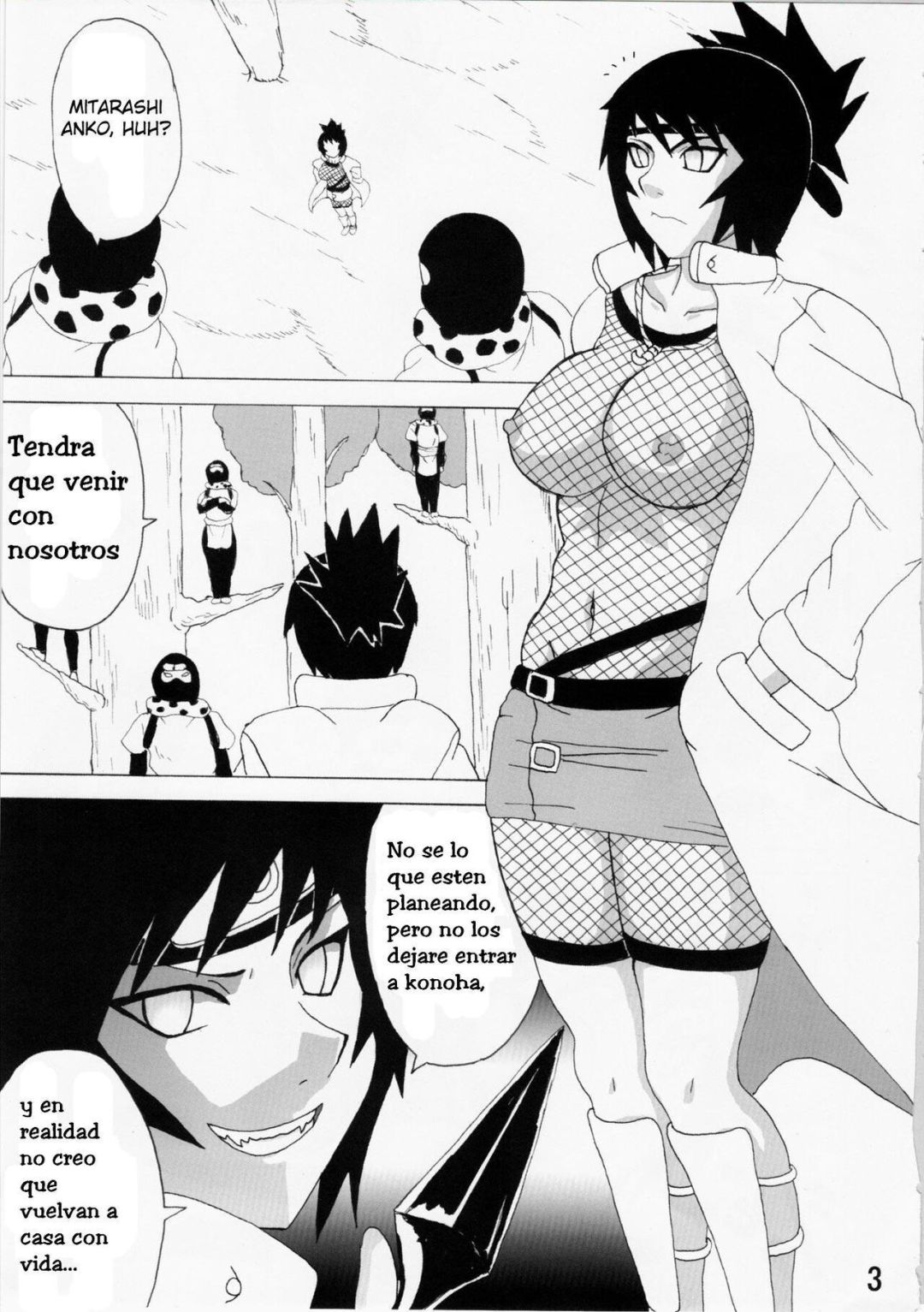 Comic Porno Mitarashi Anko Hon - Naruhodo (#2)
