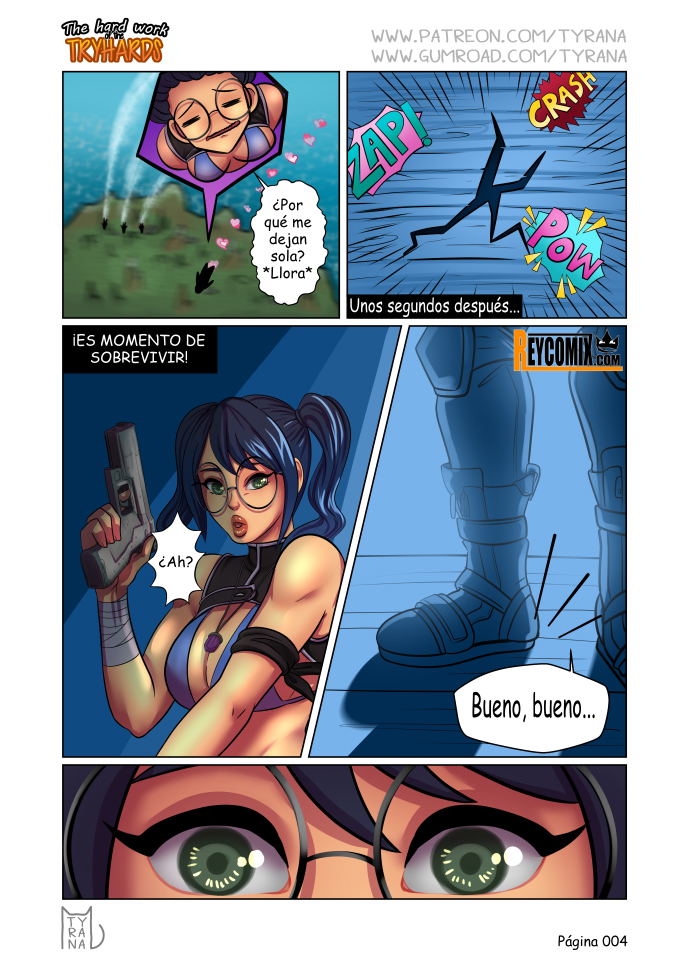 Comic Porno The Hard Work Of The Tryhards - Fortnite (#5)