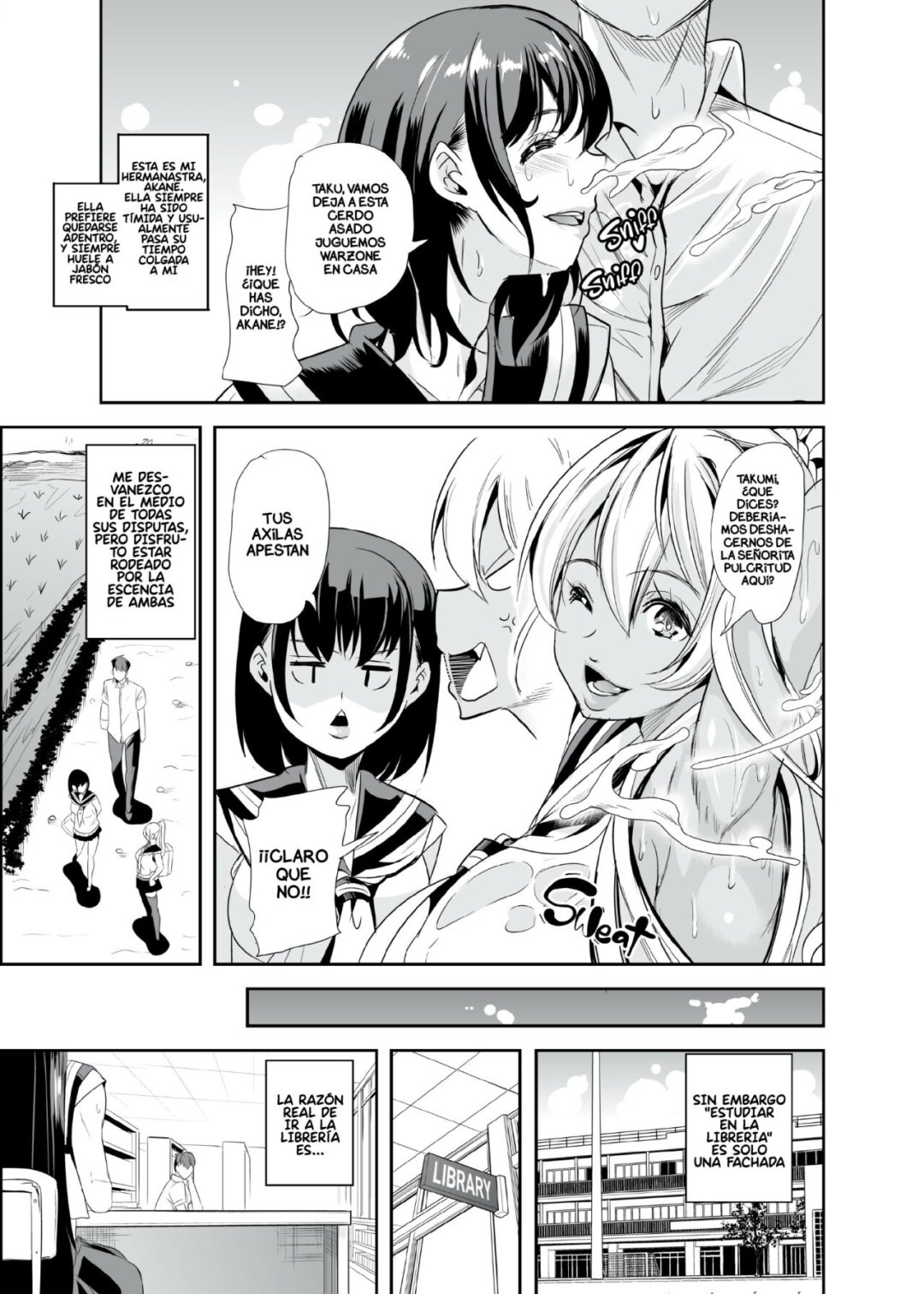 Comic Porno Smells Like Harem 1 (#6)