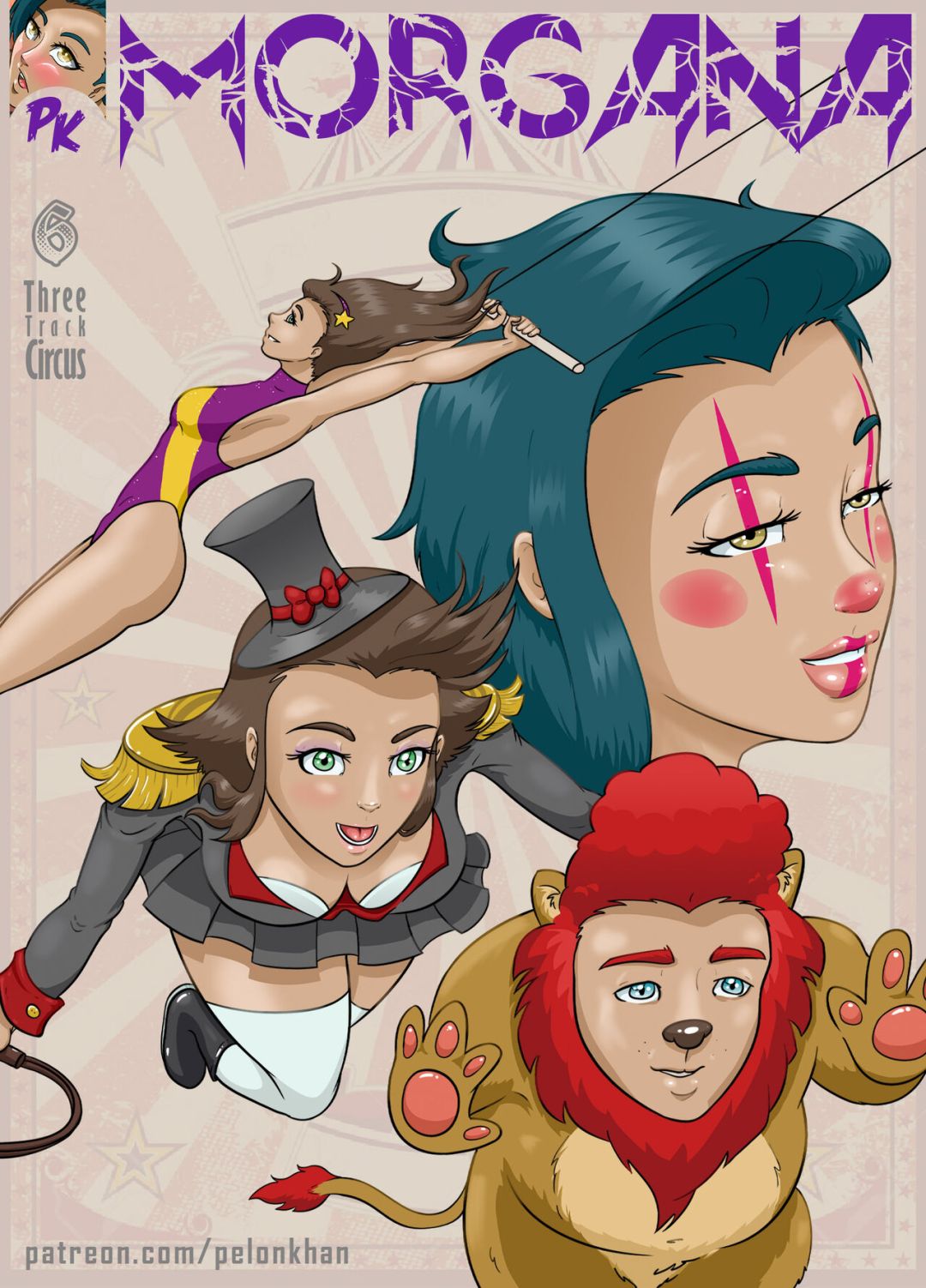 Comic Porno de Morgana 6 - PelonKhan (#1)