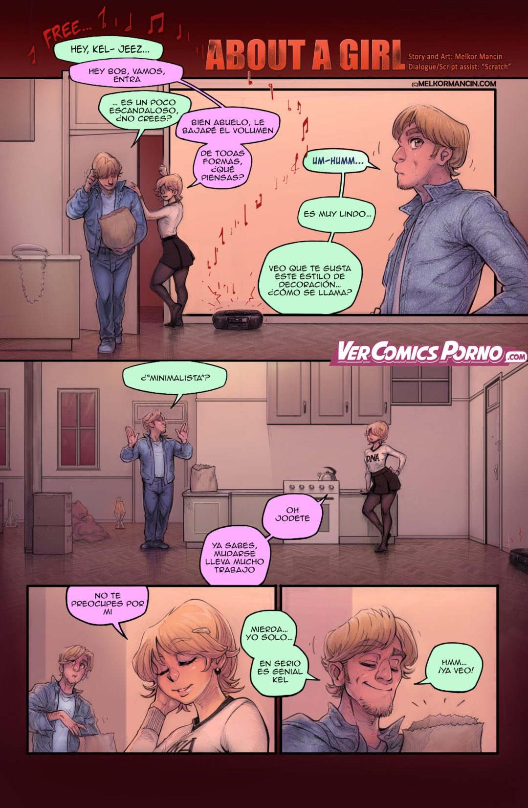 Comic Porno About A Girl - MelkorMancin (#3)