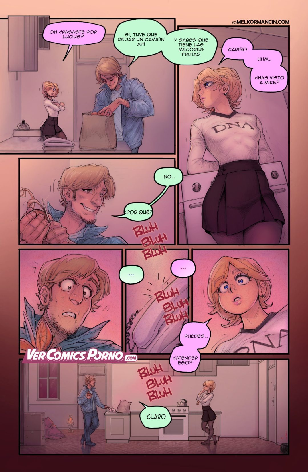 Comic Porno About A Girl - MelkorMancin (#4)