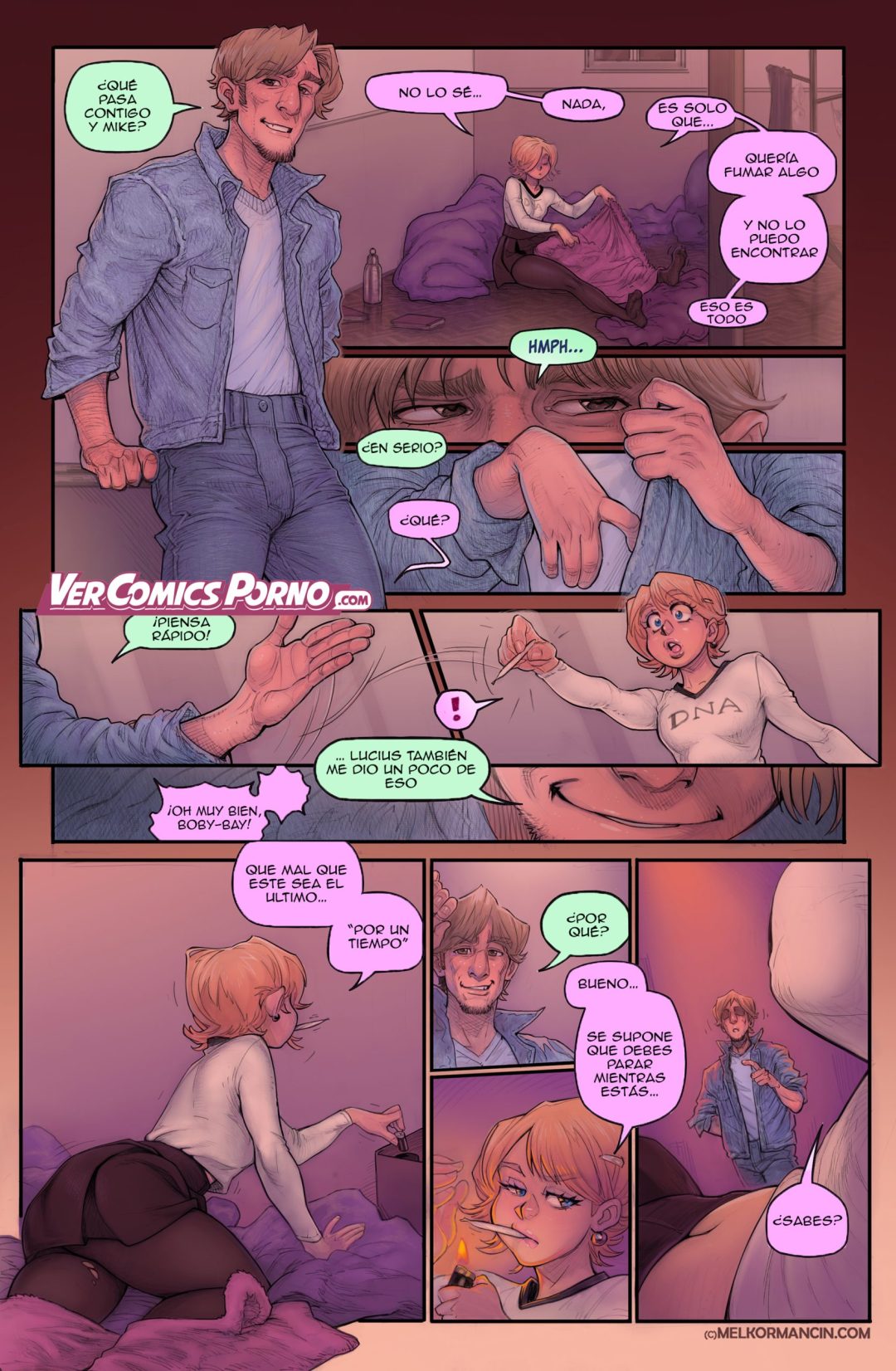 Comic Porno About A Girl - MelkorMancin (#6)